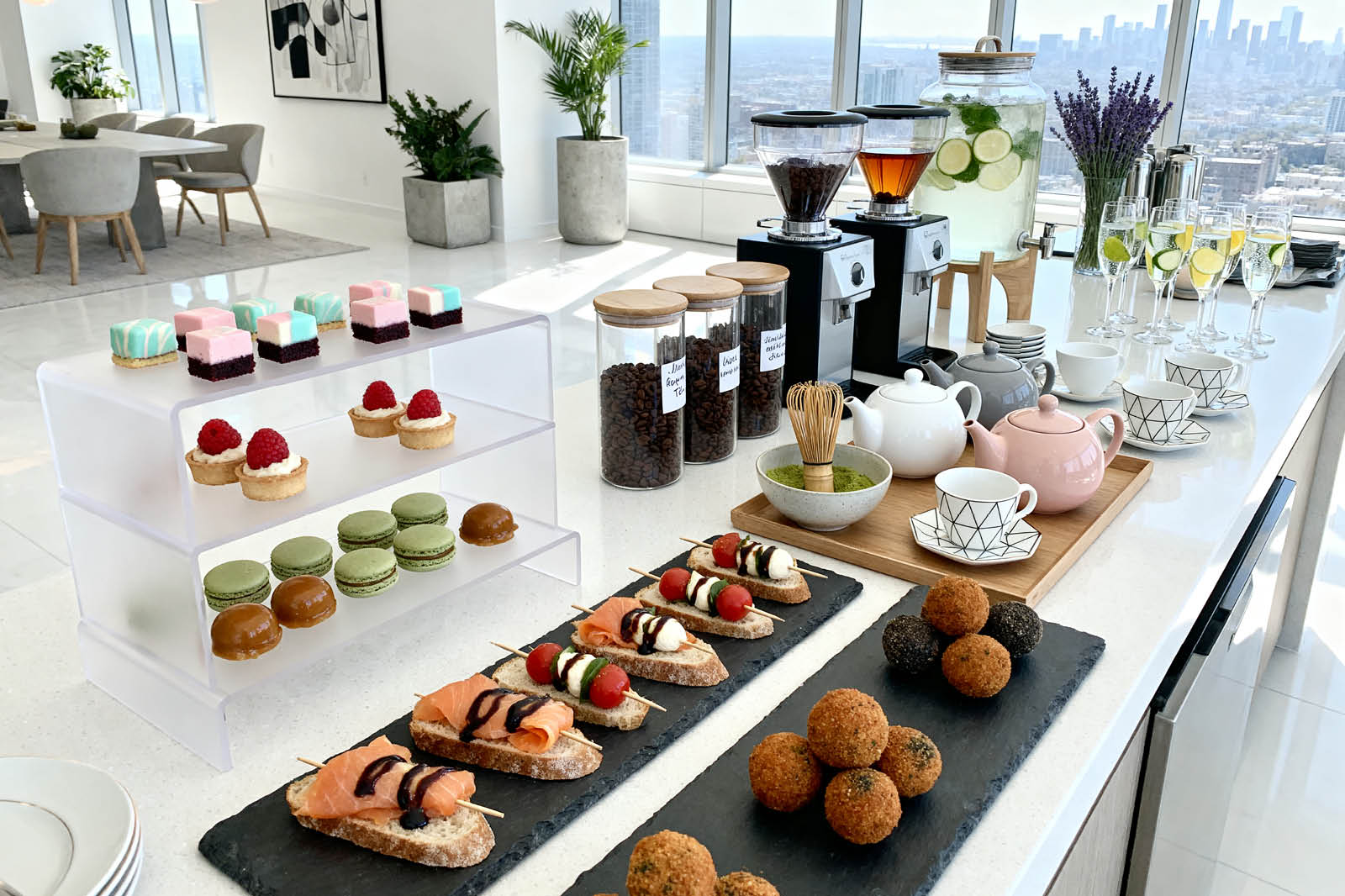 hi-tea snacks catering